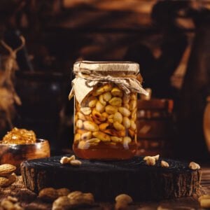 თაფლი მიწის თხილით 340 გრ